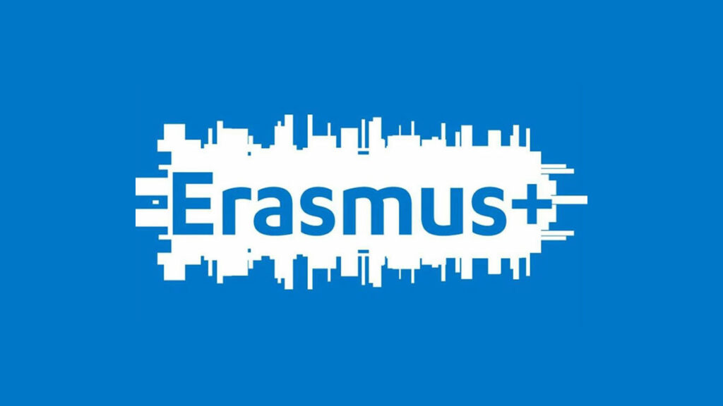 The logo of Erasmus+, the contributor of the Inclusive Digital Academy